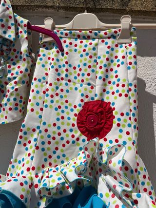 Traje Flamenca niña lunares