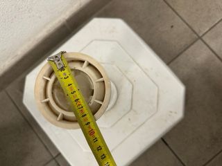 Base blanca para sombrilla