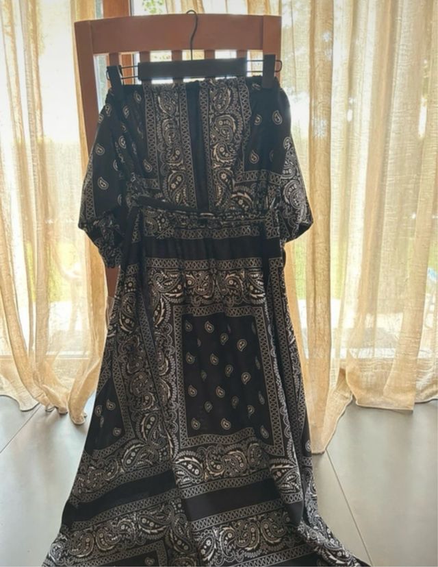 Vestito lungo Shein nero