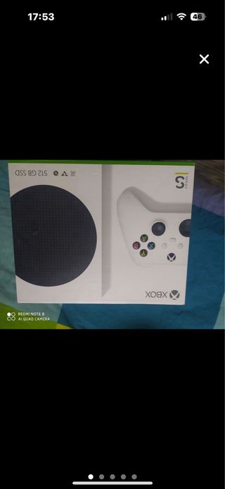 Xbox Series S blanca - Impecable