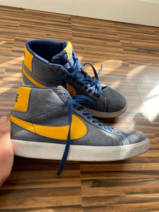 Nike Blazer Mid - Azul y Amarillo
