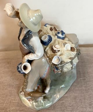 Figura Alfarero con Burro Lladró