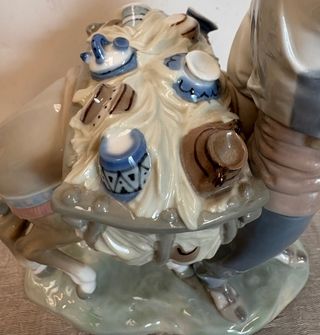 Figura Alfarero con Burro Lladró