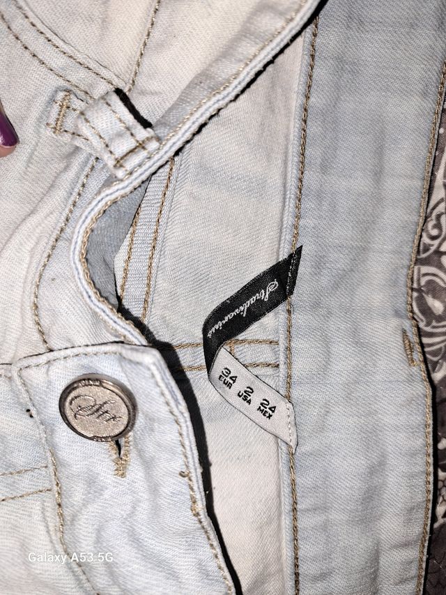 Shorts vaqueros azules