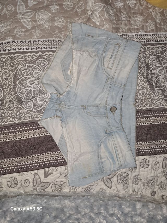 Shorts vaqueros azules