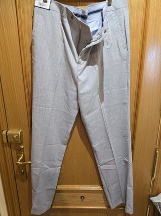 Pantalón vestir gris - Hombre