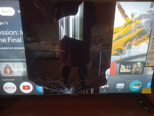 TV Stream System 40" PANTALLA ROTA