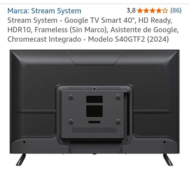 TV Stream System 40" PANTALLA ROTA