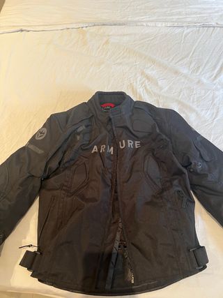 Chaqueta moto ARMURE negra - Talla L