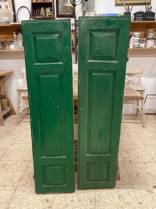  Porticones antiguos de madera