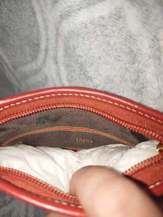 Monedero LOEWE rojo