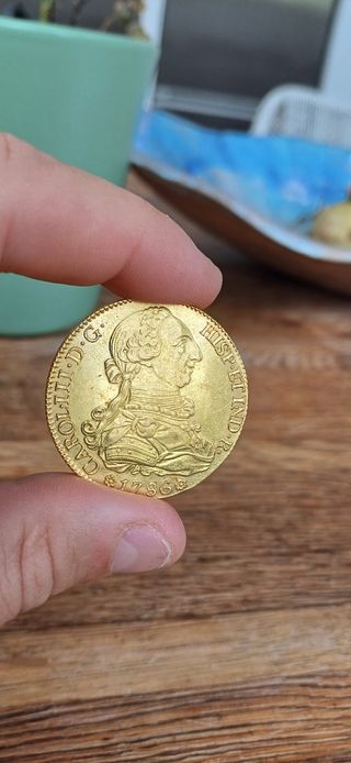 8 Escudos Carlos III 1788 Sevilla