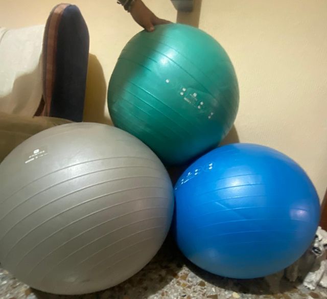 Pelotas Pilates - Yoga - Fitness  9 pelotas pack.