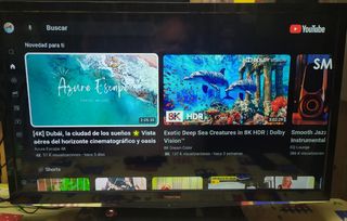 TV TOSHIBA 32" HD  T2 y Smart opcional.