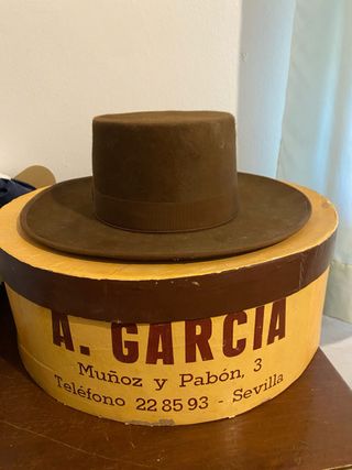Sombrero A. Garcia marrón