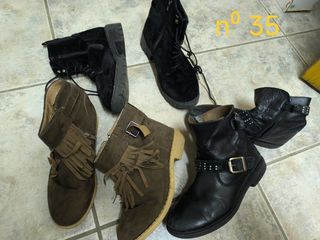 Botas niña nº 35 - varias