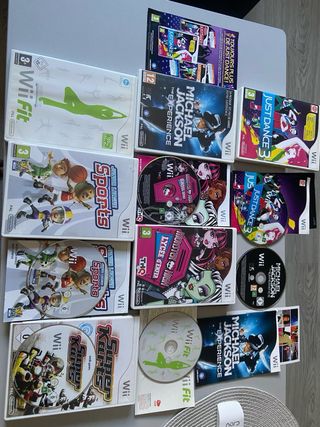 6 Juegos Wii Variados