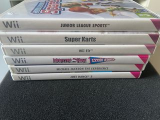 6 Juegos Wii Variados