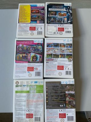 6 Juegos Wii Variados