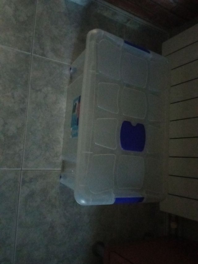 Caja almacenaje transparente