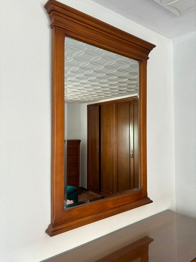 Espejo madera grande - Dormitorio