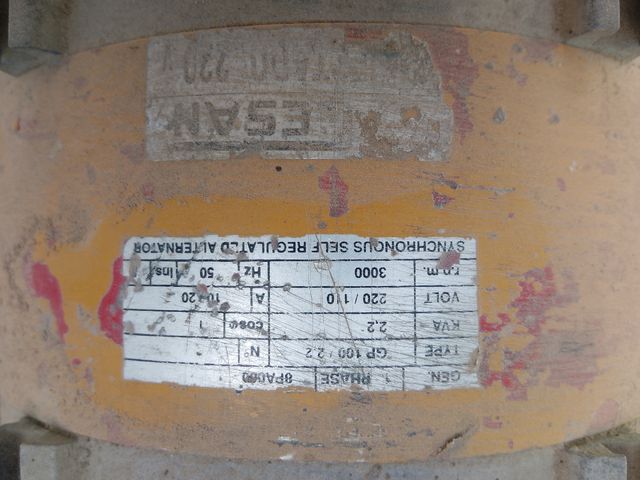 Generador Robin EH17 usado y EH34