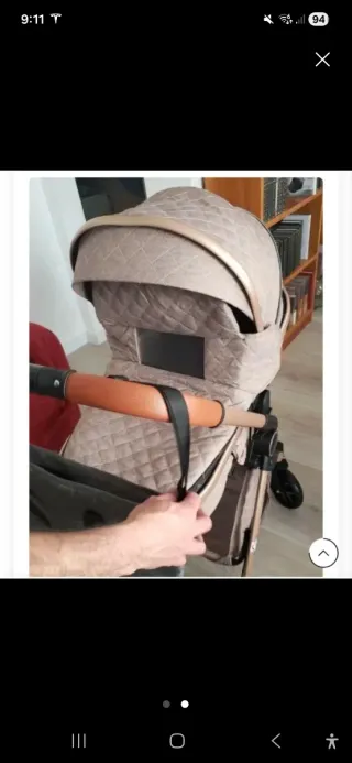 Cochecito bebé  con cuco a juego