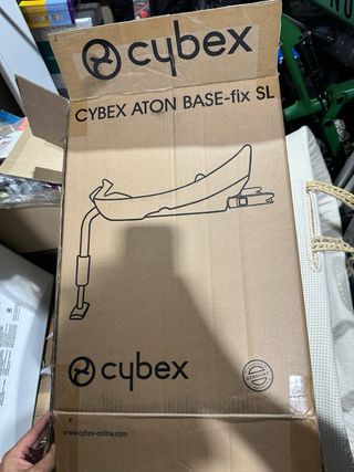 Silla Coche Cybex Aton + base isofix coche