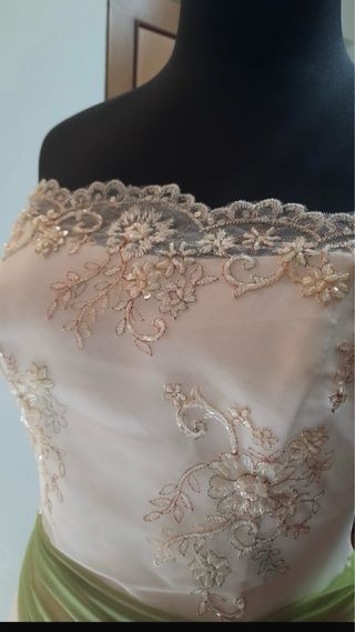Vestido novia, talla 44.