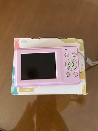 Cámara digital rosa - Mini