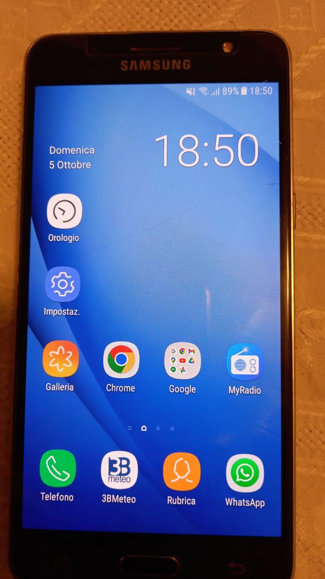 Samsung Smartphone J5 (2016) Nero