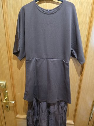 Vestido marrón - Talla única