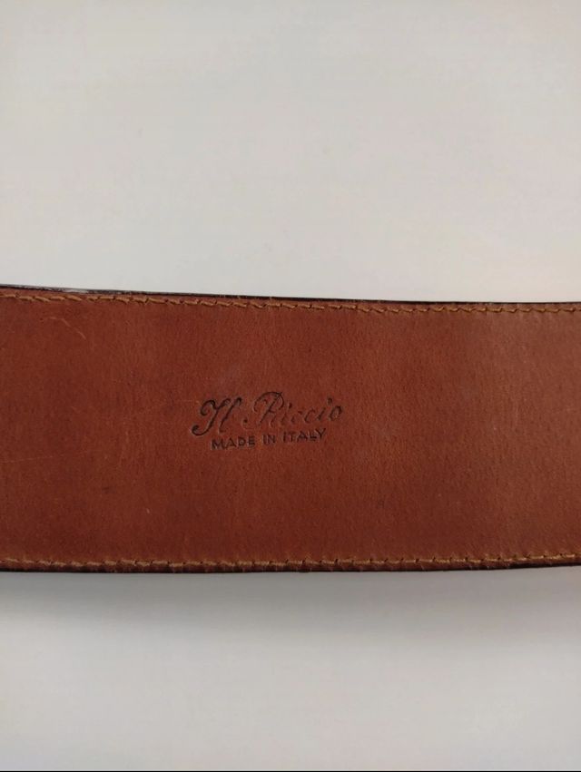 Cintura coccodrillo Il Riccio marrone