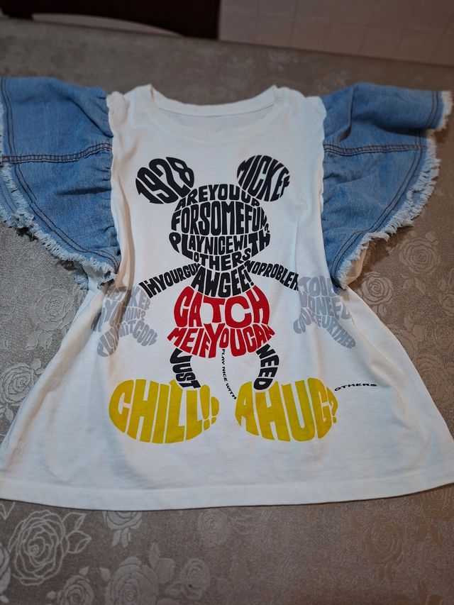 Camiseta Zara Mickey Mouse