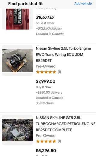 Motor Nissan RB25DET de Skyline / Stagea