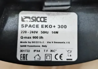 Filtro acuario Sicce 900l/h EKO + 300