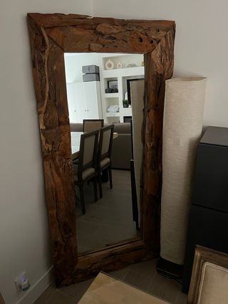 Espejo madera maciza