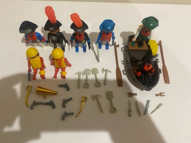 Playmobil Piratas - 8 Figuras