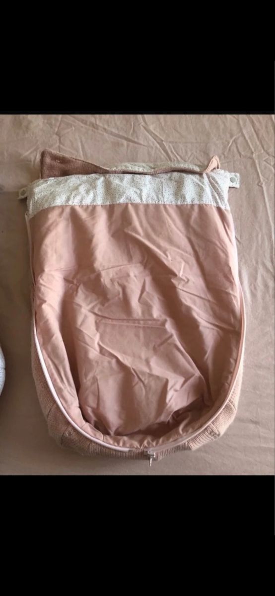 Saco silla paseo rosa empolvado