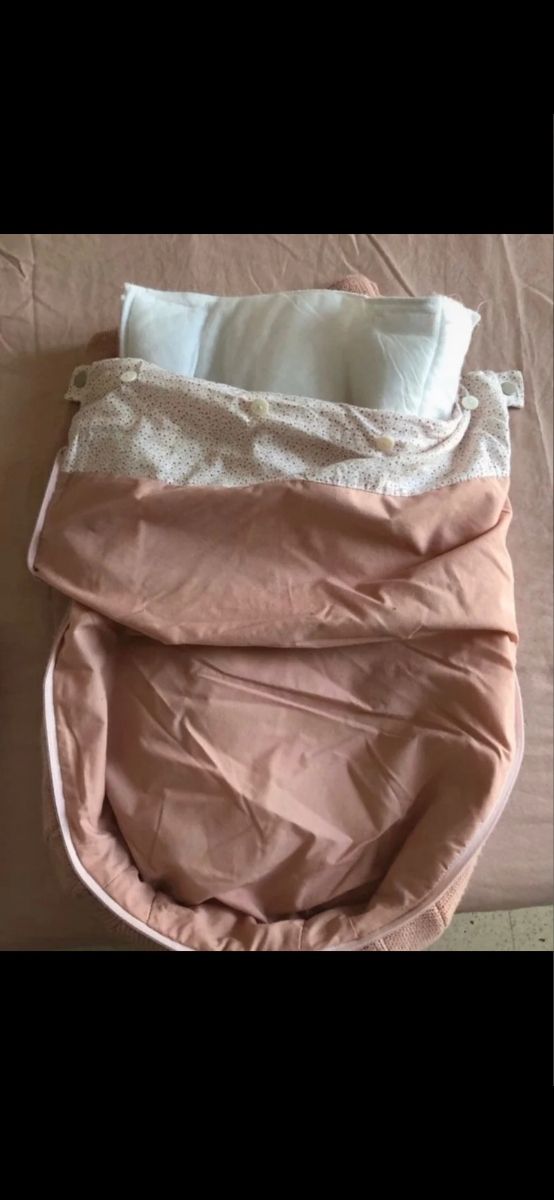 Saco silla paseo rosa empolvado