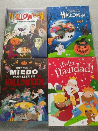 Cuentos de halloween y Navidad