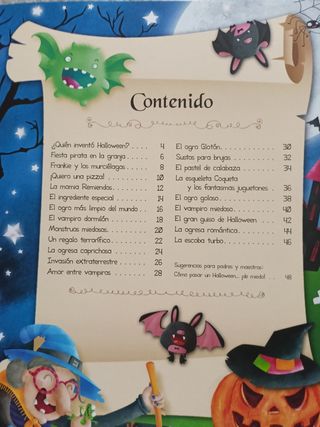 Cuentos de halloween y Navidad
