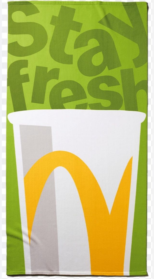 Toalla McDonald's Italia 2025 Sin abrir