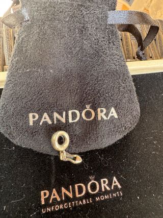 Charm Pandora Zapatilla Plata