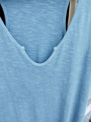 Vestido azul ligero
