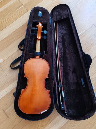 Violín Kreutzer School talla 1⁄2 usado con estuche