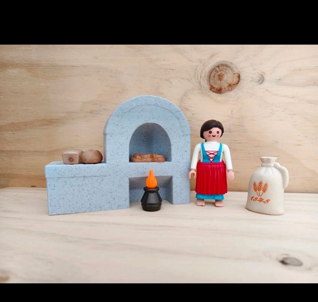 Horno Custom Playmobil artesanal