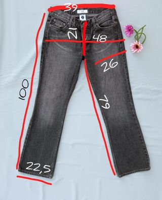 Vaqueros Armani Exchange grises, talla M