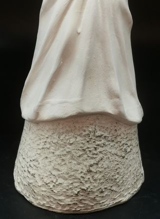Figura terracota ibicenca vintage de terracota 