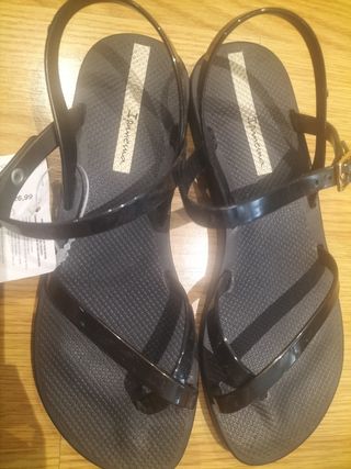 Sandalias Ipanema negras talla 37